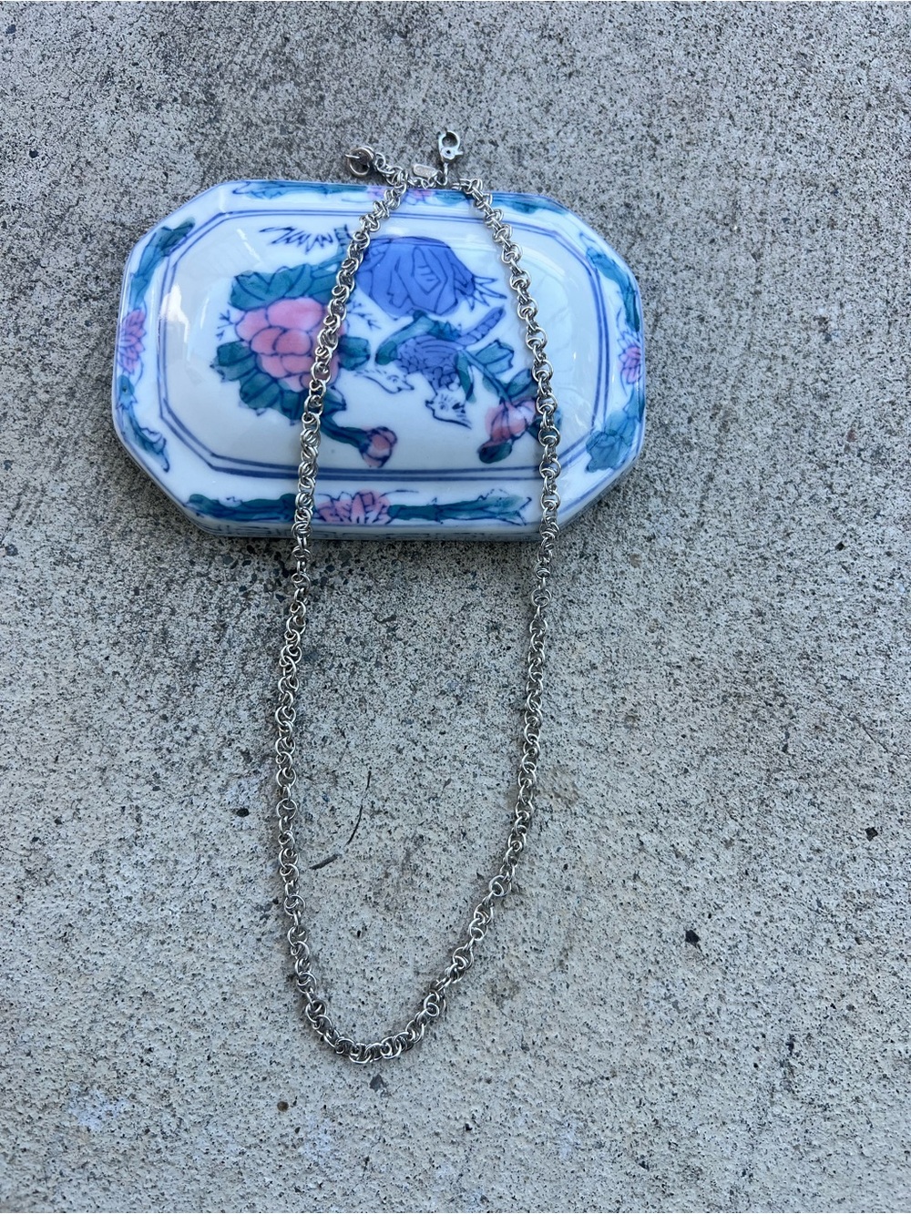 Monet- Silver Chain 18”